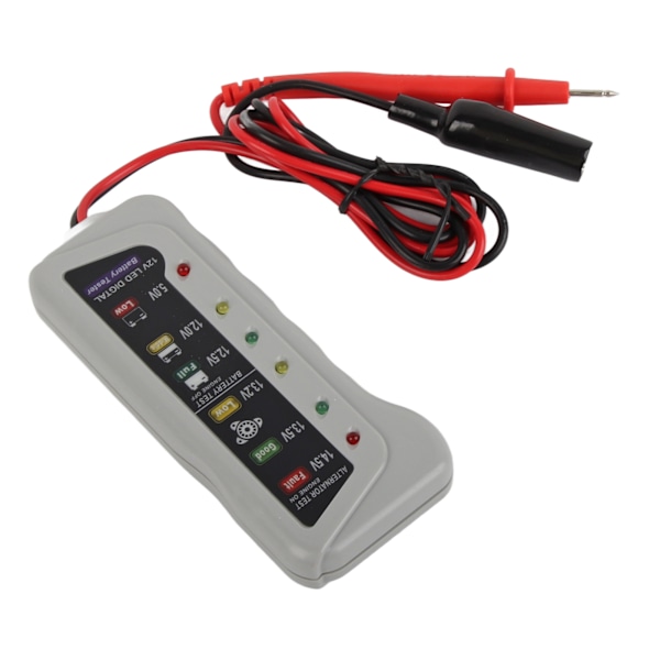 2‑14,8V Bil Skåpbil Bil Batteritestare Förvaring/underhåll Laddare System Analysator Checker Tool