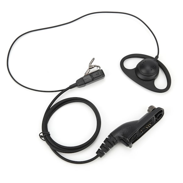 Walkie Talkie -kuulokkeet D-muotoiset mukavat universaalit korvanapit sopivat Motorola Xpr6500:lle