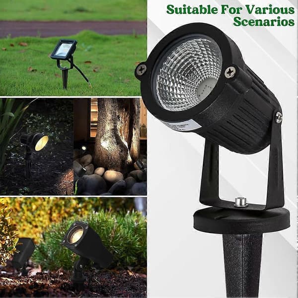 st. Utendørs spotlight, jordspydspotlight, utendørs spotlight, hagelampe, spotlight Black
