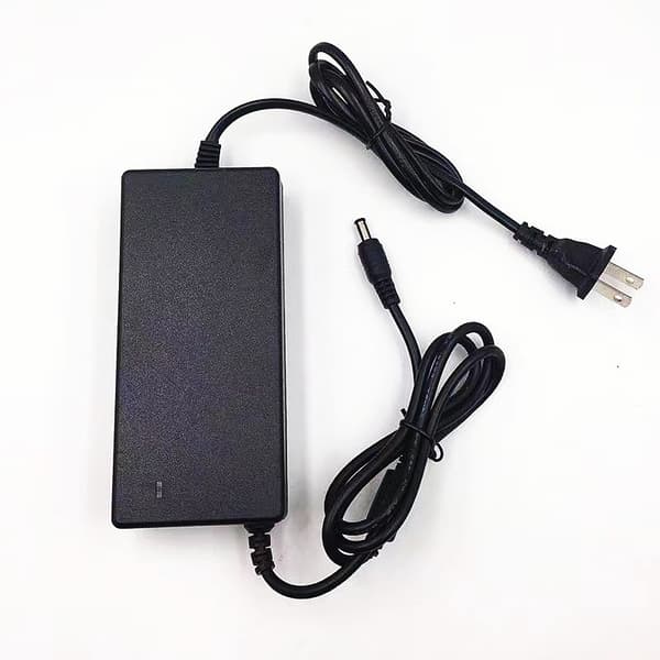 DC 54.6V/2A strømadapter 5.5mm stik lithium batterioplader 100-240V