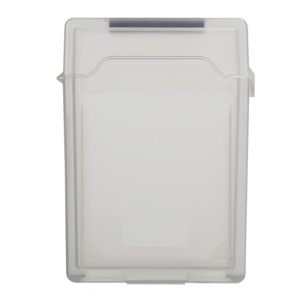 2,5-tums hårddiskförvaringsbox ABS-material HDd SSD Dammtätt och antistatiskt case(grå)++