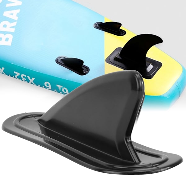 1 st Kayak Skeg Spårfin för Uppblåsbar Kanot Båt Jolle PVC Ersättningstillbehör