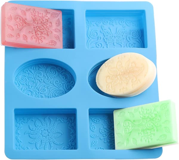 Silikone sæbeform, silikoneforme, pander, kager, chokolade, kiks, sæbe, DIY håndværk [BEMS]