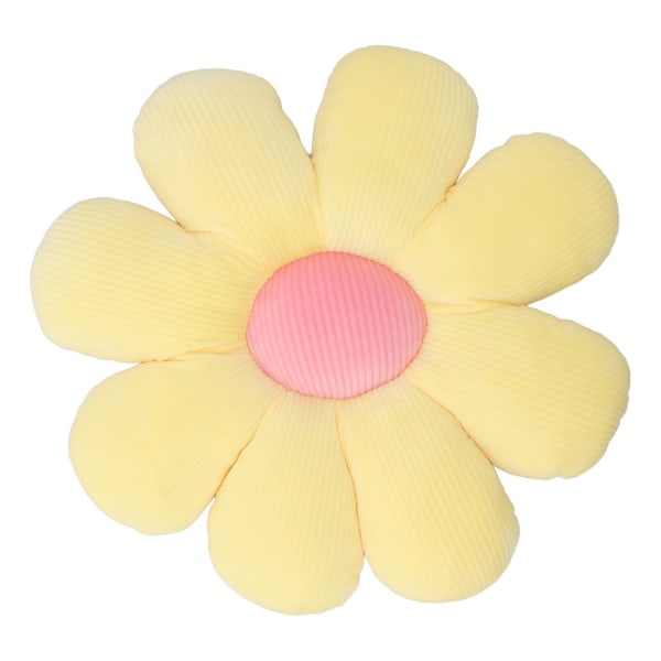 Plysch Daisy Cushion Soft Daisy Flower Sittkudde Daisy Floor Sittdyna för stolsoffa Bil typ 1