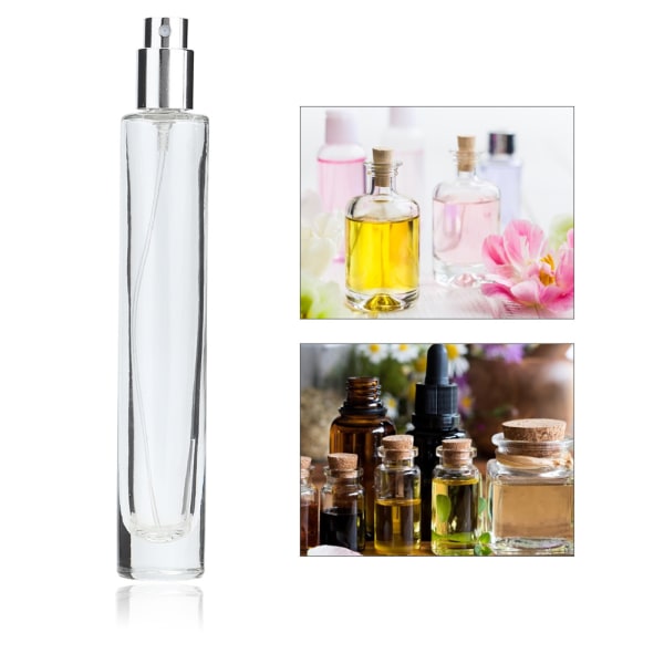 30 ml bærbar glass tom sprayflaske parfyme kosmetikk refillbeholder for reise -