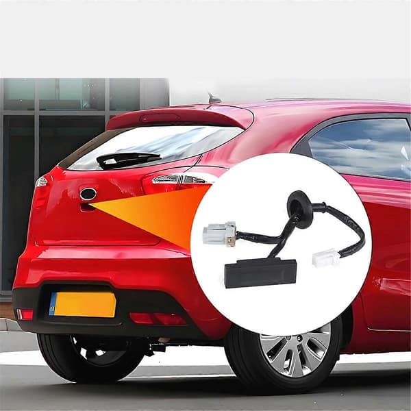 Tailgate Button 81260 1W230 81260-1W230 Compatible with Kia Rio Hatchback 2012-2017 Tailgate Black