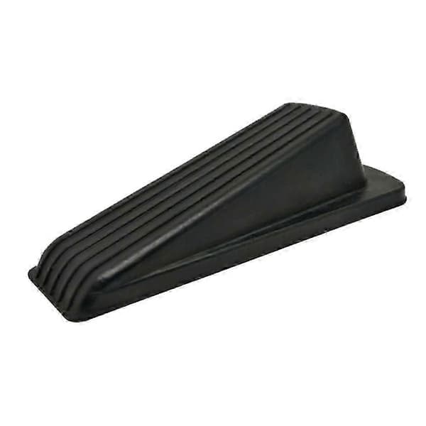 Dørkil Kraftig gummidørkil Sklisikker dørstopper Brun/Hvit/ Black