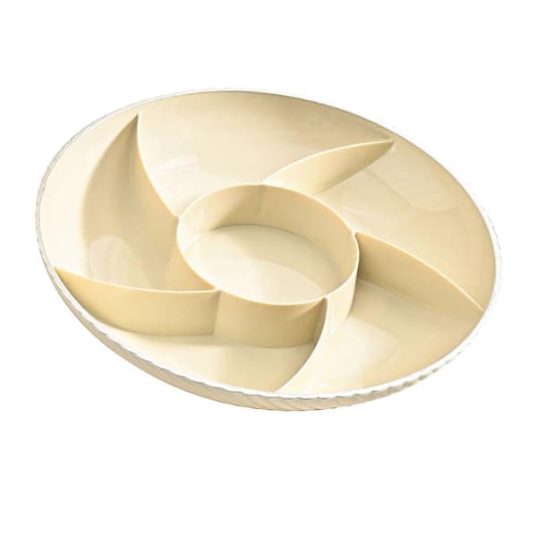 【BEMS】6-facks fruktfat gräddvit Cream White