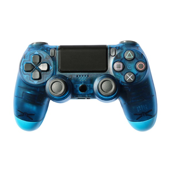 BE-PS4-ohjain Langaton Bluetooth värähtelykonsoli boxed-peliohjain-Klares Blau