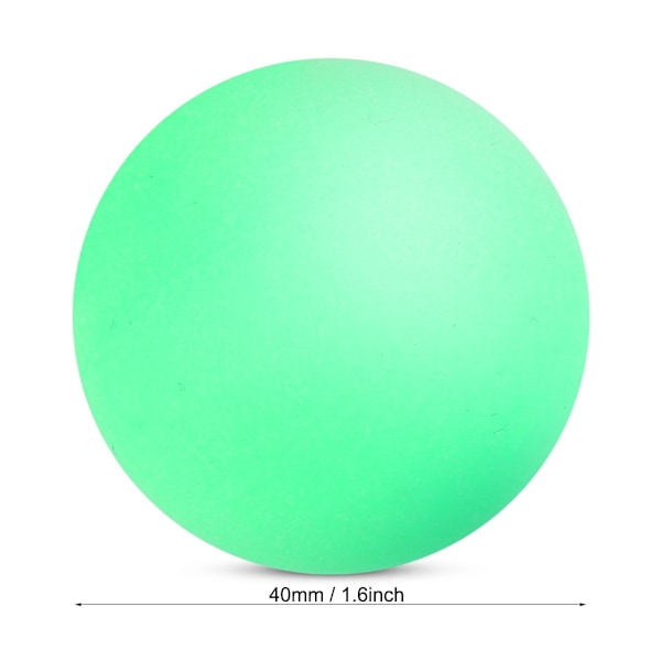60 stk./sæt 40 mm Farverige Bordtennisbolde Underholdning Spil Lotteri Dekorative Bolde