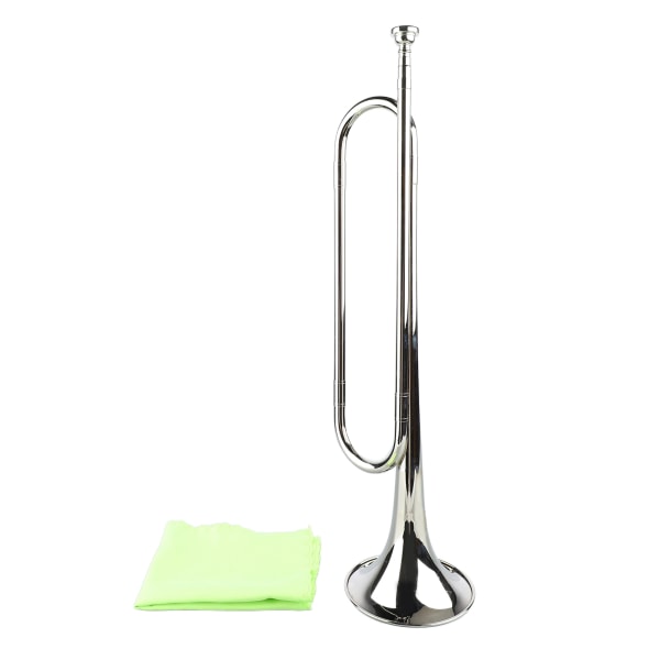 TIMH B Flat Bugle Brass Retro Standard Trompet Musikkinstrument for Skolekorps Kavaleriorkester