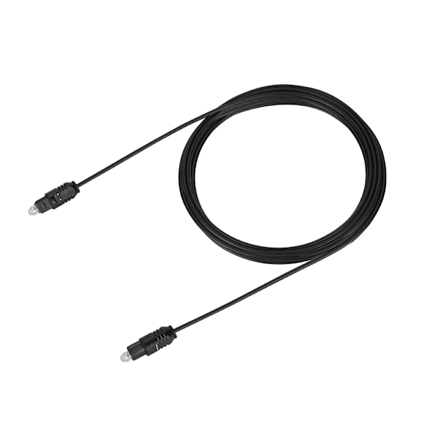 Ny OD2.2mm Digital Fiberoptisk Ljudkabel för TosLink Kablar MD DVD 3.0m