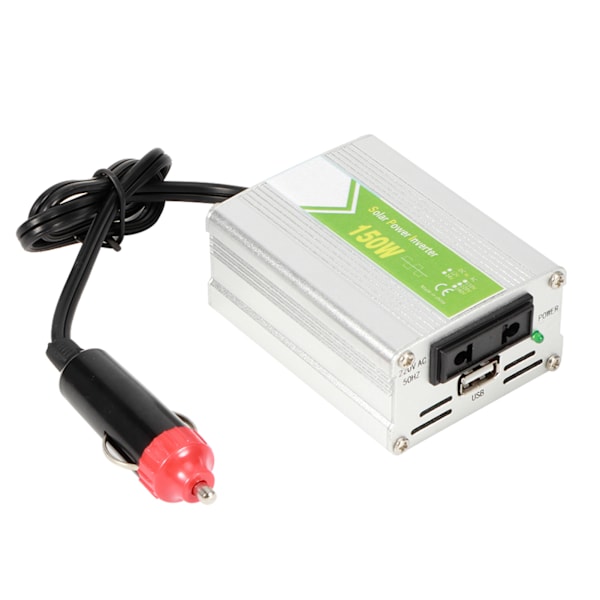 Bilväxelriktare DC12V till AC220V 150W Intelligent multifunktionell strömomvandlare