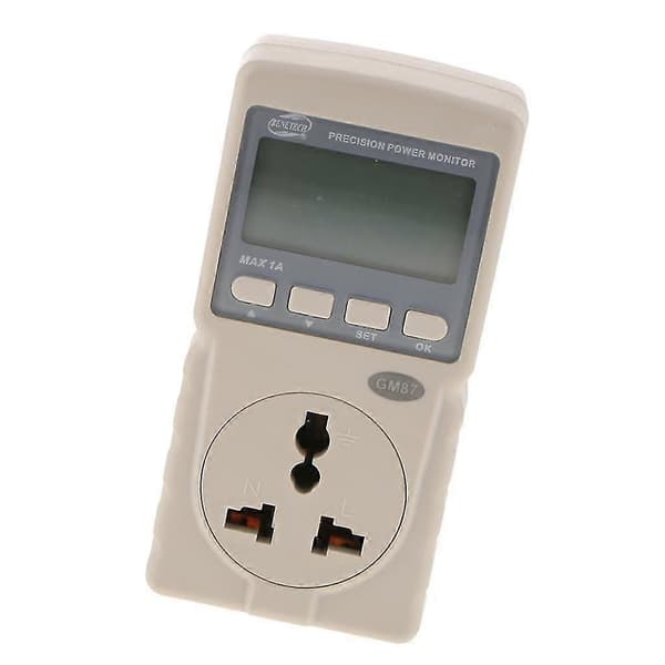 GM87 220V LCD digital effektmätare effektfaktorfrekvensmonitor