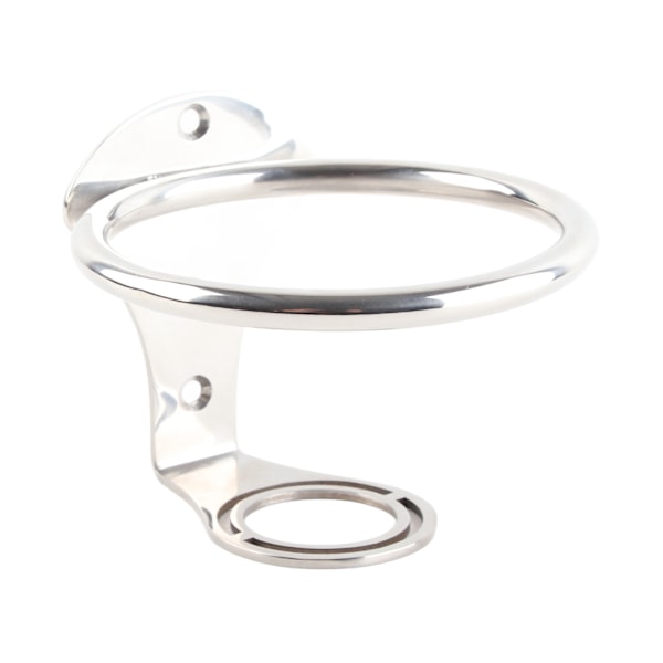 304 Rustfrit Stål Kopholder RV Flaskeholder Universal Ring Drikkeholder til Bil Båd Lastbil