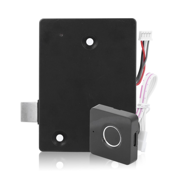 Smart biometrisk fingeraftrykslås Hurtig oplåsning USB-opladning til opbevaringsskab Skuffeskab//+