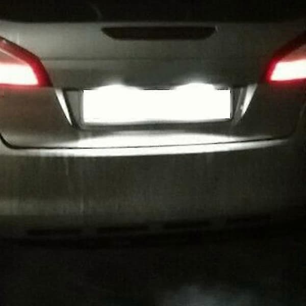 LED-pære til Jaguar XJ nummerpladelys valkoinen