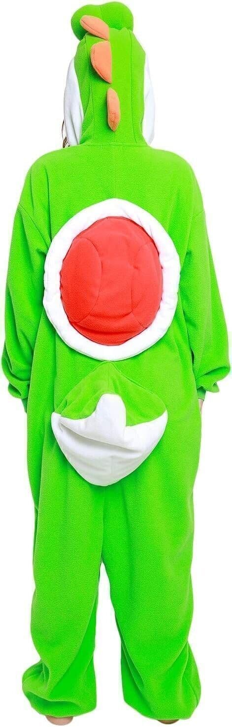 【BEMS】Ullkostym Super Mario Yoshi Kigurumi rollspel julklapp M