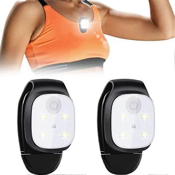 Dimbar sengelampe med klemme. Langvarige oppladbare batterier. Nattlesing i sengen. 2pcs