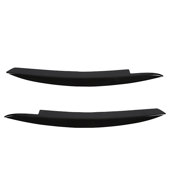 Par strålkastare ögonbryn vänster höger blank svart modifiering ersättning för 6 MK6 2008‑2012