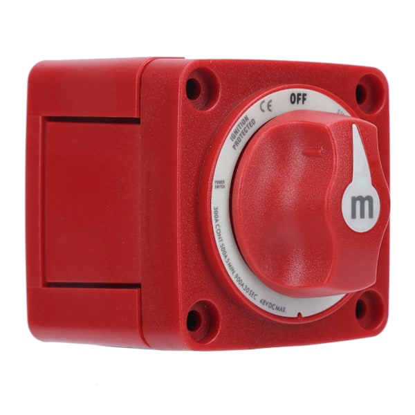 Yacht Battery Switch Single Circuit 6006 MSeries Slitstark för Marine Boat DC 1248V