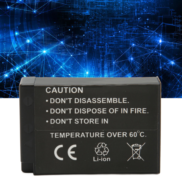 TIMH LP E17 Batteri Intelligent Høykapasitet 1040mAh Erstatning for 200D II R10 RP 750D M6mark2 800D 850D 77D 760D M3 M5