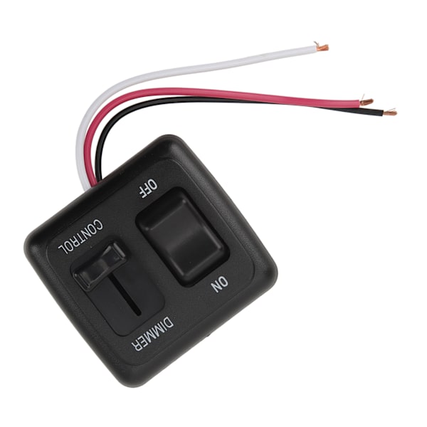 12V DC-vippströmbrytare med hög sidodimmerkontroll för LED Halogen Glödlampa RV Car Truck Strip