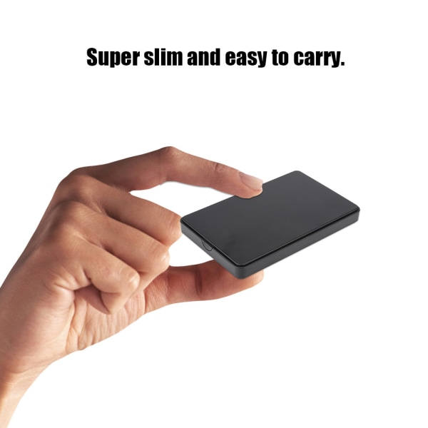 W25Q730M 2,5' USB3.0 för SATA Mobile Hard Disk Box Case HDD-hölje Gratis skruvstöd 2TB(svart)++
