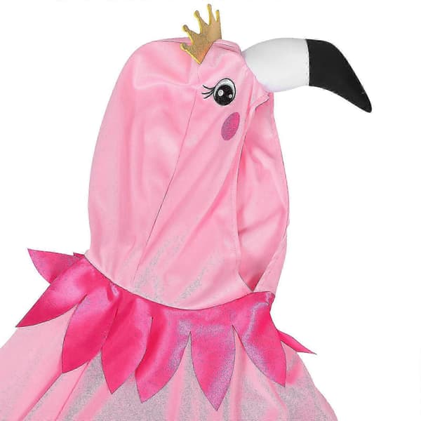 Flamingo kappe med hætte til cosplay sjovt kostume til børn og voksne[BEMS]