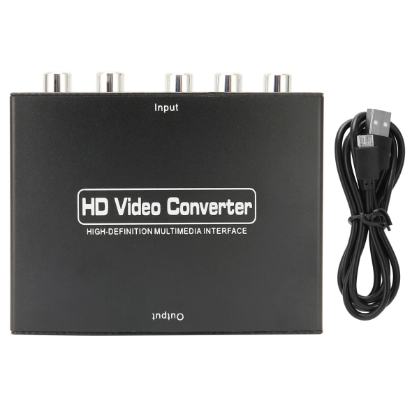TIMH HD Multimedia Interface til 1080P YPbPr Component Video Converter Adapter til DVD-skærm