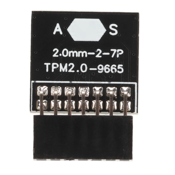 TPM 2.0 Modul TPM Chip 14 Pin 2x7P Säkerhetsmodul för ASUS för Win11 Platform Protection Module ++