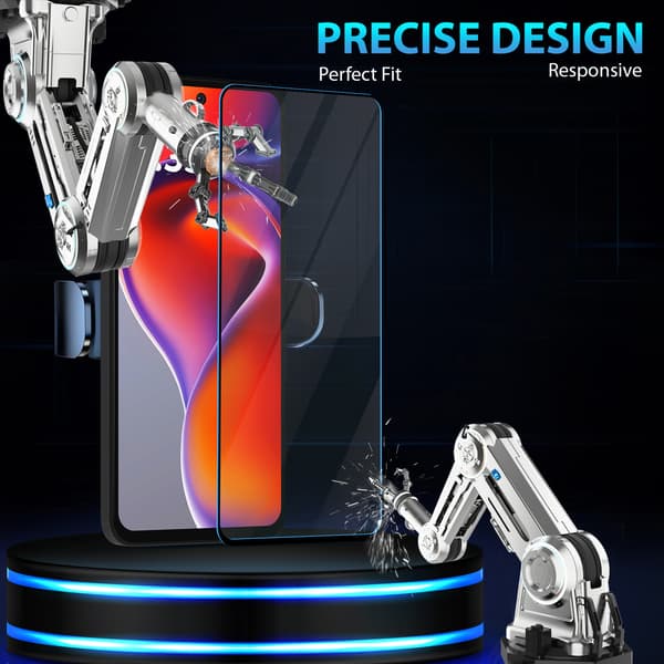 【BEMS】2-Pack Motorola G15 Power Screen Protector - Tempered Glass 9H - Super Quality 3D