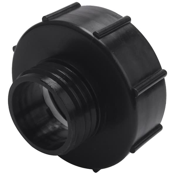 IBC-adapter S100x8 redusert til S60x6 IBC-tankkoblingsadapter erstatter hagevannkobling