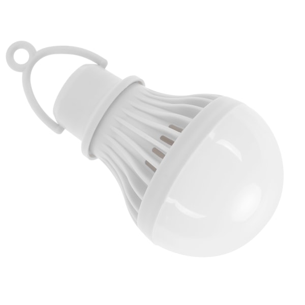 5 W USB matalajännitteinen LED-lamppulamppu perhehätäpolttimo 5 V ulkoretkeilyyn valkoinen valo/