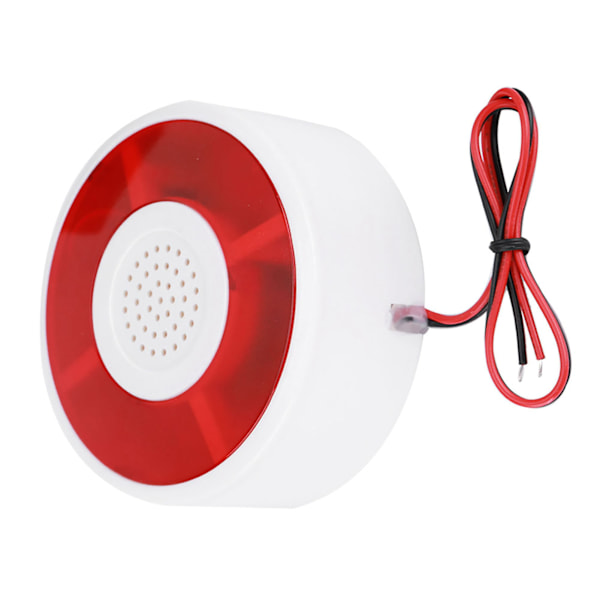DC 12V LED Blinkande Ljus Säkerhetslarm Stroboskop Signal Varningslampa Siren