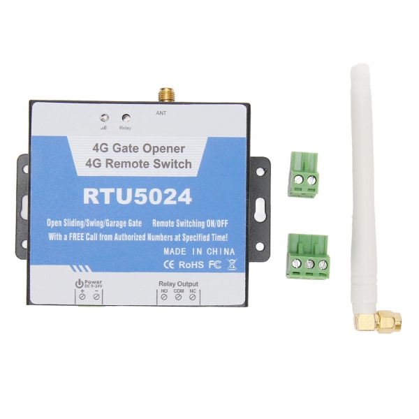 GSM portåpner RTU5024 4G SMS Smart Alarm Smart ID-gjenkjenning WiFi-fjernkontroll GSM-fjernkontroll portåpner ++
