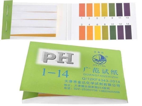 Lakmuspapir Kompatibel med pH-test - 80 stk multifärg multicolor