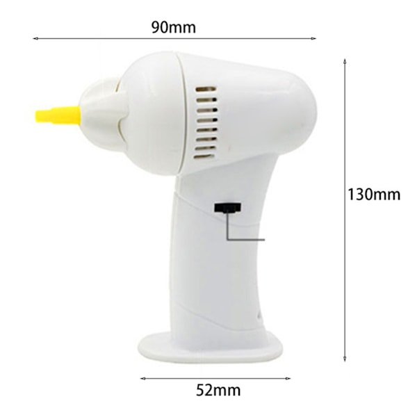 Sähköinen korvavahapoistaja - Langaton imuri, kivuton sähköinen korvanpuhdistustyökalu
