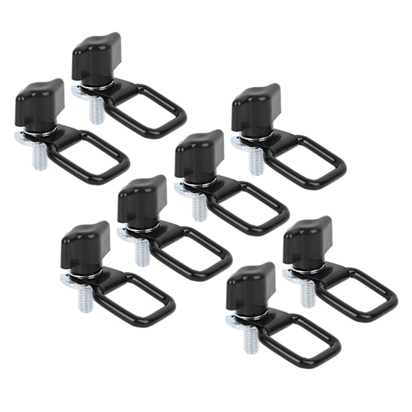 Hard Top Hurtigfjerning Festesett Tommelskrue Mutter TieDown DRing Passer for Jeep M10 M8