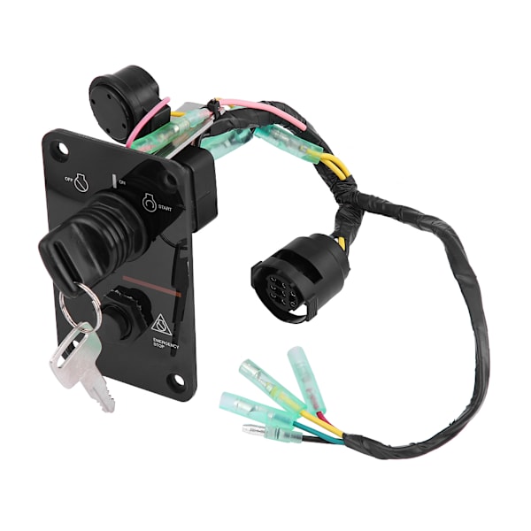 12V Enkelt Nyckelbrytarpanelmontering för Yamaha Utombordare Yacht 704-82570-12-00