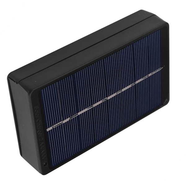 1W 4V Bærbar Solcellelader Opladningsboks til AA/AAA Batteri Sort