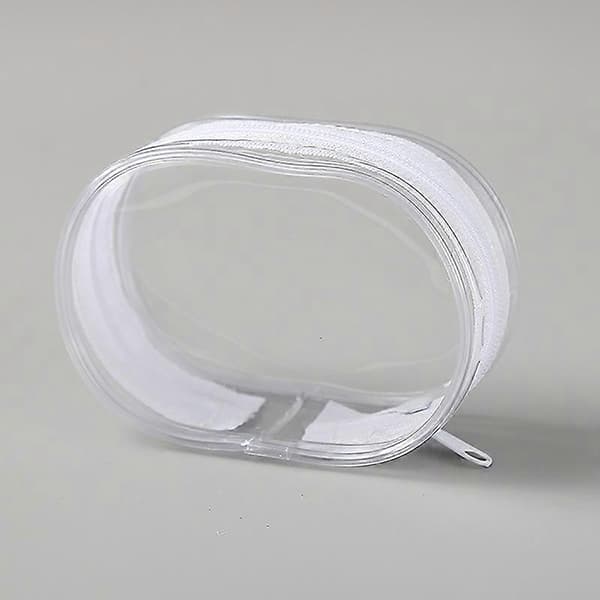 st ny utendørs reise datakabel oppbevaringsboks bærbar beskyttende etui organizer boks multifunksjonell headset datakabel White