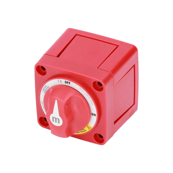 Batterikontakt Til Fra 300A 12V/24V Dual Circuit 4 terminaler Tændingsbeskyttet til yachter autocampere