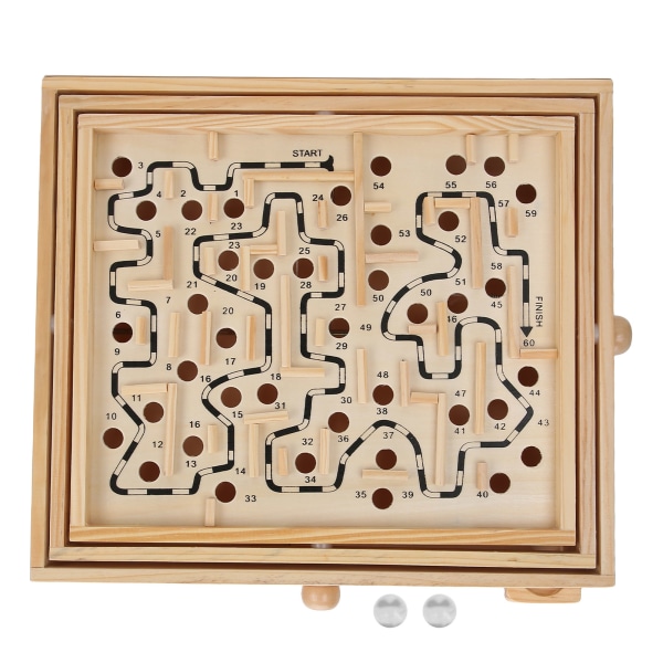 Treballspill labyrint Pedagogisk labyrintpuslespill for demens Voksne Barn++/