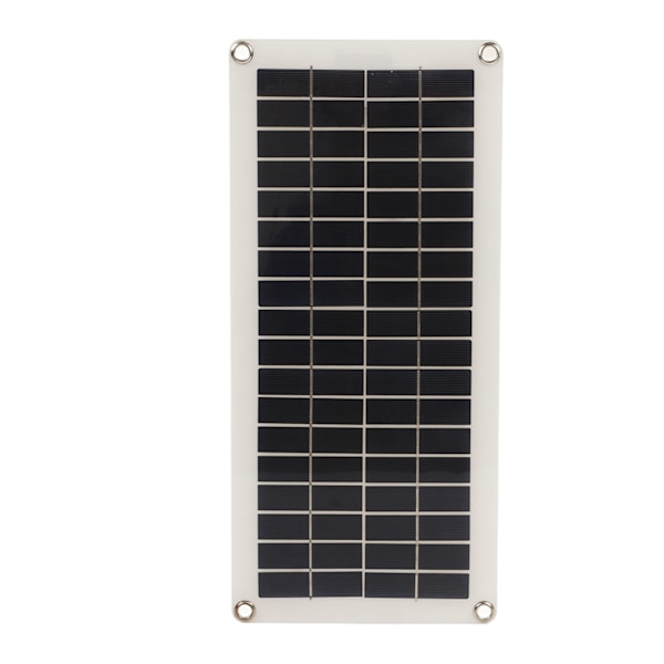 Solcellepanel 10W Polykrystallinsk Silikon Dobbel USB-utgang for Motorsykler Båt Traktor Tilhenger Lastebil Plenklipper Bobil 10A Kontroller