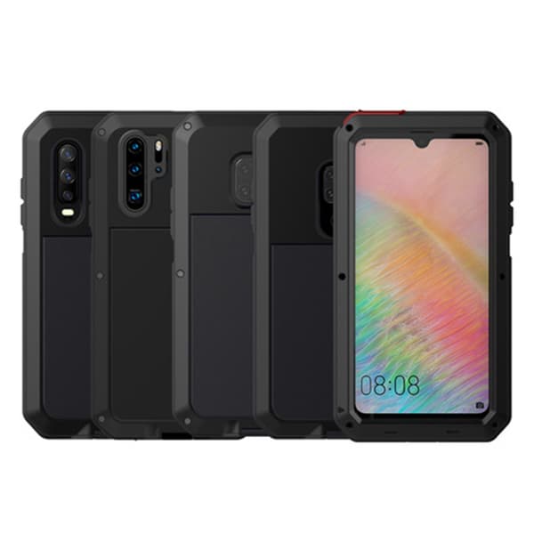 【BEMS】Skyddsfodral - Kompatibel med Huawei P30 Pro Silver