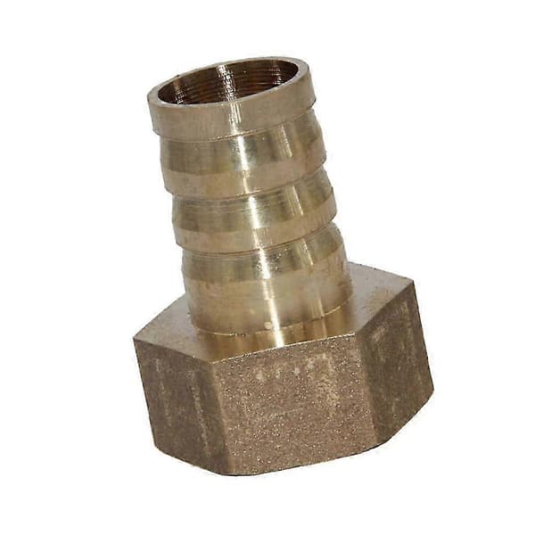 【BEMS】2x Hose Coupling 19mm X 3/4 NPT Female Thread Brass Fitting Pipe Connector