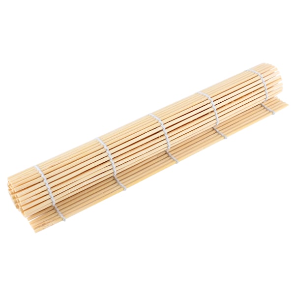 Sushi-rullende sett: Bambusrullmatte og rispadle for DIY Sushi