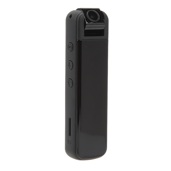 Kropsmonteret kamera 1080P Night Vision 180° rotation Linse Loop Optagelse Wifi Mobil Detektion Lomme Videokamera