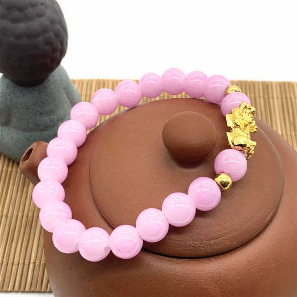 BEMSYM-Pearl armbånd, let at matche, fint håndværk, moderigtigt, pink